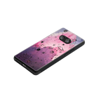 space pink aesthetic back phone cover | glass case for nothing phone 2a