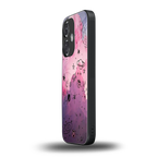 space pink aesthetic back phone cover | glass case for oneplus nord ce 3