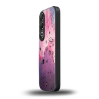 space pink aesthetic back phone cover | glass case for oneplus nord ce 4