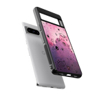 space pink aesthetic back phone cover | glass case for google pixel 8 pro