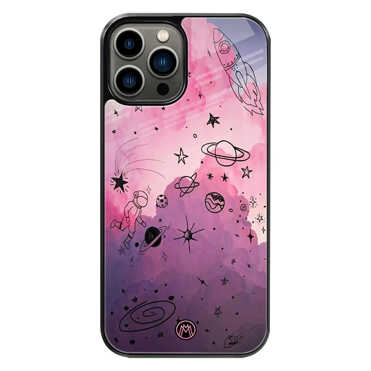 Premium Glass Back Mobile Phone Cover for iPhone, Samsung, OnePlus, Google Pixel, Redmi, Oppo, Vivo & Realme