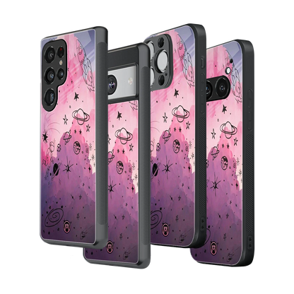 Stylish Glass Back Case for All Smartphones – iPhone, Samsung, OnePlus, Pixel, Redmi, Oppo, Vivo, Motorola