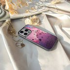 Space Pink Aesthetic Phone Cover | Glass Case