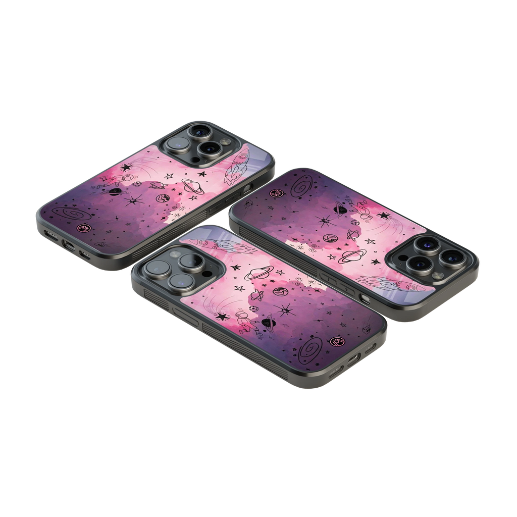 Luxury Glass Back Mobile Cover for iPhone, Samsung Galaxy, OnePlus, Pixel, Redmi & More