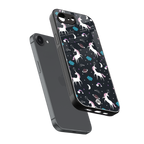 spatial unicorn galaxy back phone cover | glass case for iphone 16e