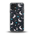 spatial unicorn galaxy back phone cover | glass case for nothing phone 1