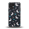 spatial unicorn galaxy back phone cover | glass case for nothing phone 2