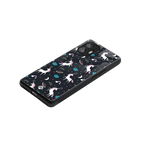 spatial unicorn galaxy back phone cover | glass case for nothing phone 2