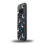 spatial unicorn galaxy back phone cover | glass case for nothing phone 2a