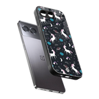 spatial unicorn galaxy back phone cover | glass case for oneplus nord 4