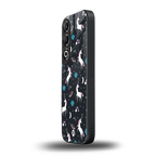 spatial unicorn galaxy back phone cover | glass case for oneplus nord ce 4