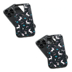 Trendy Glass Back Mobile Case for iPhone, Samsung, Redmi, OnePlus, Google Pixel, Motorola