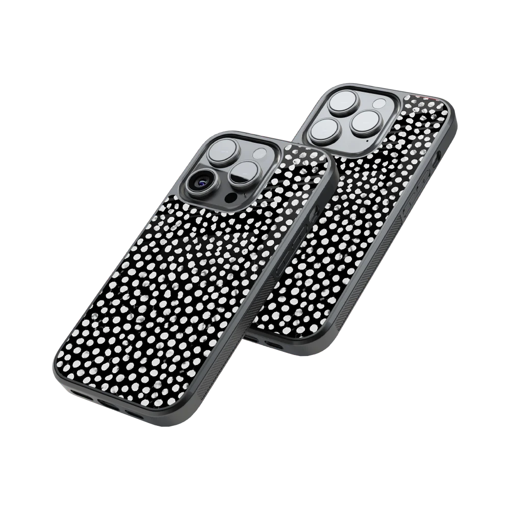 Protective Glass Back Phone Case Compatible with iPhone, Samsung, OnePlus, Pixel & More