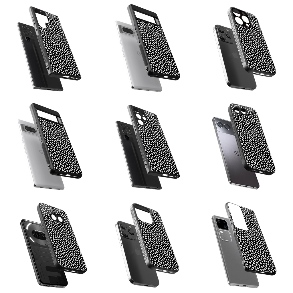 Durable Glass Back Mobile Case for iPhone, Samsung, OnePlus, Google Pixel, Redmi, Vivo, Oppo