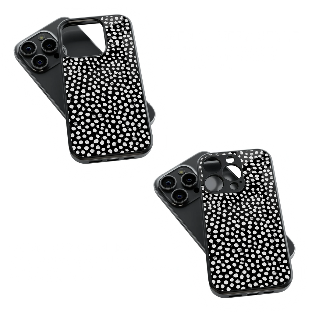 Trendy Glass Back Mobile Case for iPhone, Samsung, Redmi, OnePlus, Google Pixel, Motorola