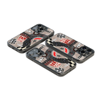 Luxury Glass Back Mobile Cover for iPhone, Samsung Galaxy, OnePlus, Pixel, Redmi & More