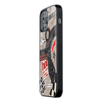 Slim Glass Back Phone Case for Multiple Brands iPhone, Samsung, Redmi, OnePlus, Oppo, Vivo