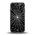 spider swirl back phone cover | glass case for iphone 15
