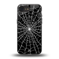 spider swirl back phone cover | glass case for iphone 16e