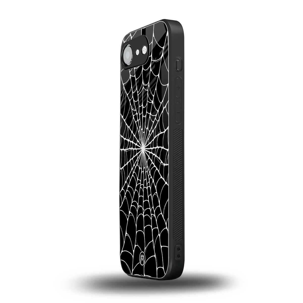 spider swirl back phone cover | glass case for iphone 16e