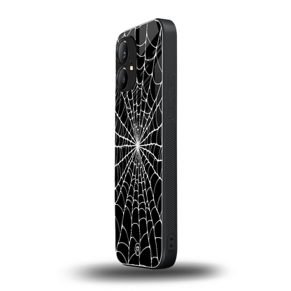 spider swirl back phone cover | glass case for nothing phone 1