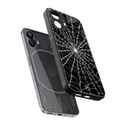 spider swirl back phone cover | glass case for nothing phone 2