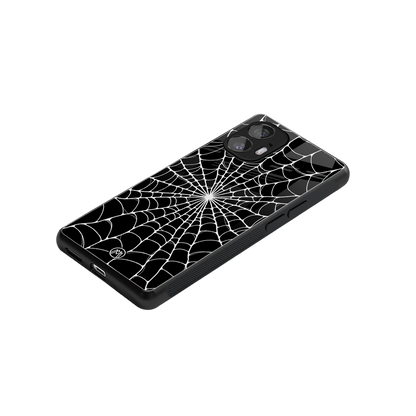 spider swirl back phone cover | glass case for nothing phone 2