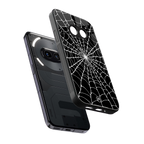 spider swirl back phone cover | glass case for nothing phone 2a