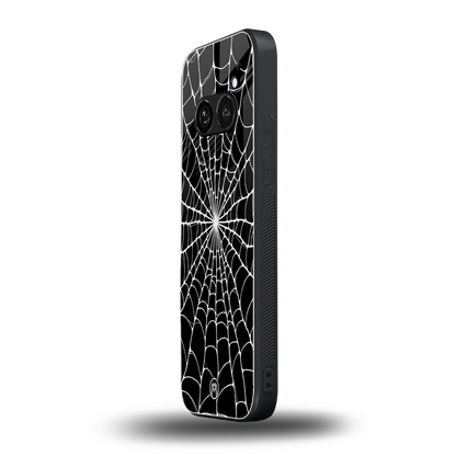 spider swirl back phone cover | glass case for nothing phone 2a