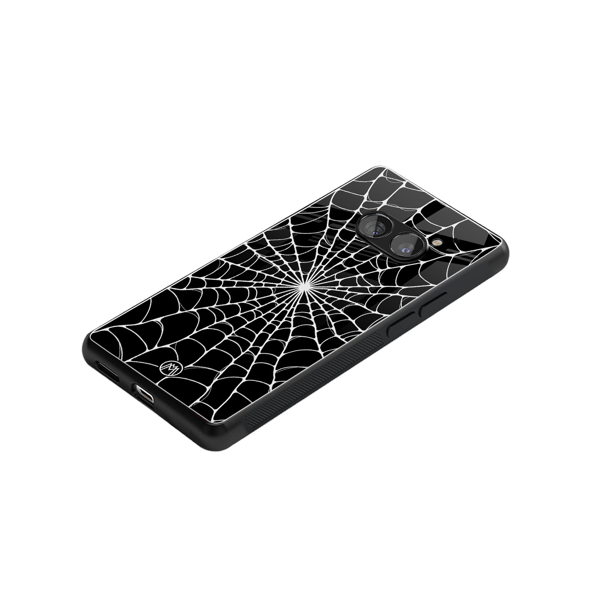 spider swirl back phone cover | glass case for nothing phone 2a