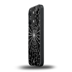 spider swirl back phone cover | glass case for oneplus nord 3