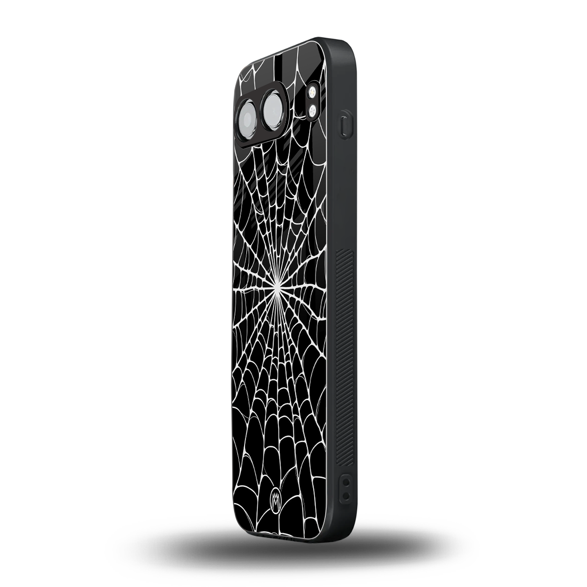 spider swirl back phone cover | glass case for oneplus nord 4