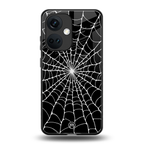 spider swirl back phone cover | glass case for oneplus nord ce 3