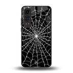 spider swirl back phone cover | glass case for oneplus nord ce 4 lite