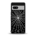 spider swirl back phone cover | glass case for Google Pixel 7
