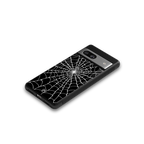 spider swirl back phone cover | glass case for Google Pixel 7