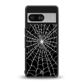spider swirl back phone cover | glass case for Google Pixel 8