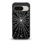 spider swirl back phone cover | glass case for google pixel 9