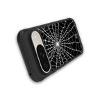 spider swirl back phone cover | glass case for google pixel 9