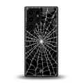 spider swirl back phone cover | glass case for samsung galaxy s25 ultra