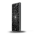 spider swirl back phone cover | glass case for samsung galaxy s25 ultra