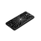 spider swirl back phone cover | glass case for samsung galaxy s24