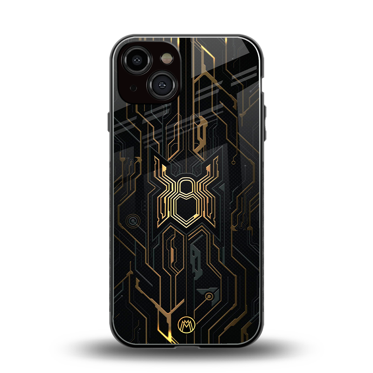 spider verse back phone cover | glass case for iphone 13