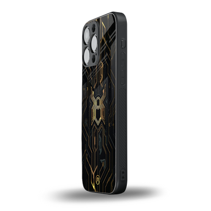 spider verse back phone cover | glass case for iphone 14 pro max