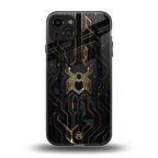 spider verse back phone cover | glass case for iphone 14
