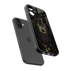 spider verse back phone cover | glass case for iphone 16 plus