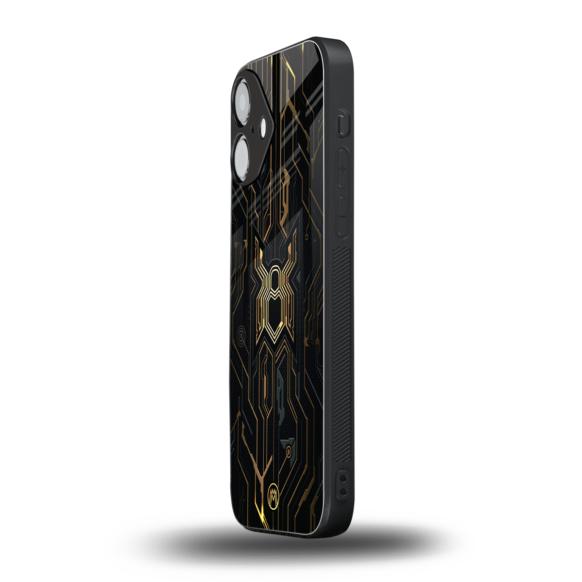 spider verse back phone cover | glass case for iphone 16