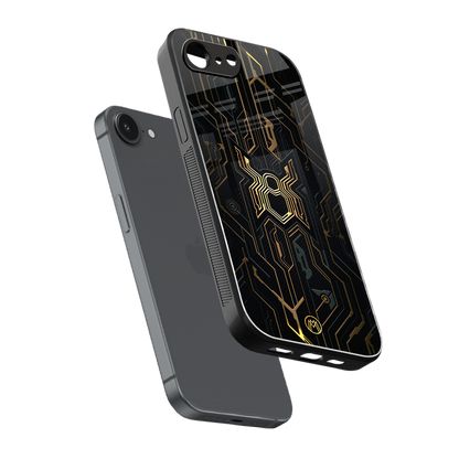 spider verse back phone cover | glass case for iphone 16e
