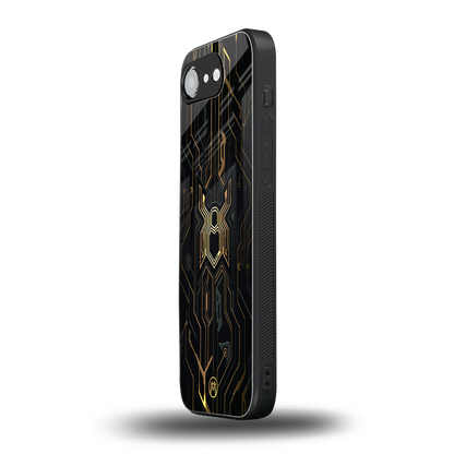 spider verse back phone cover | glass case for iphone 16e