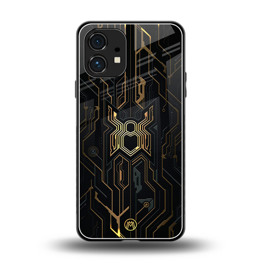 spider verse back phone cover | glass case for nothing phone 1